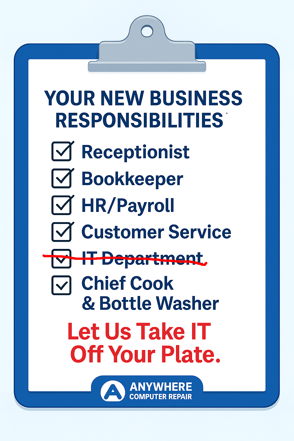 Your Responsibilities Checklist